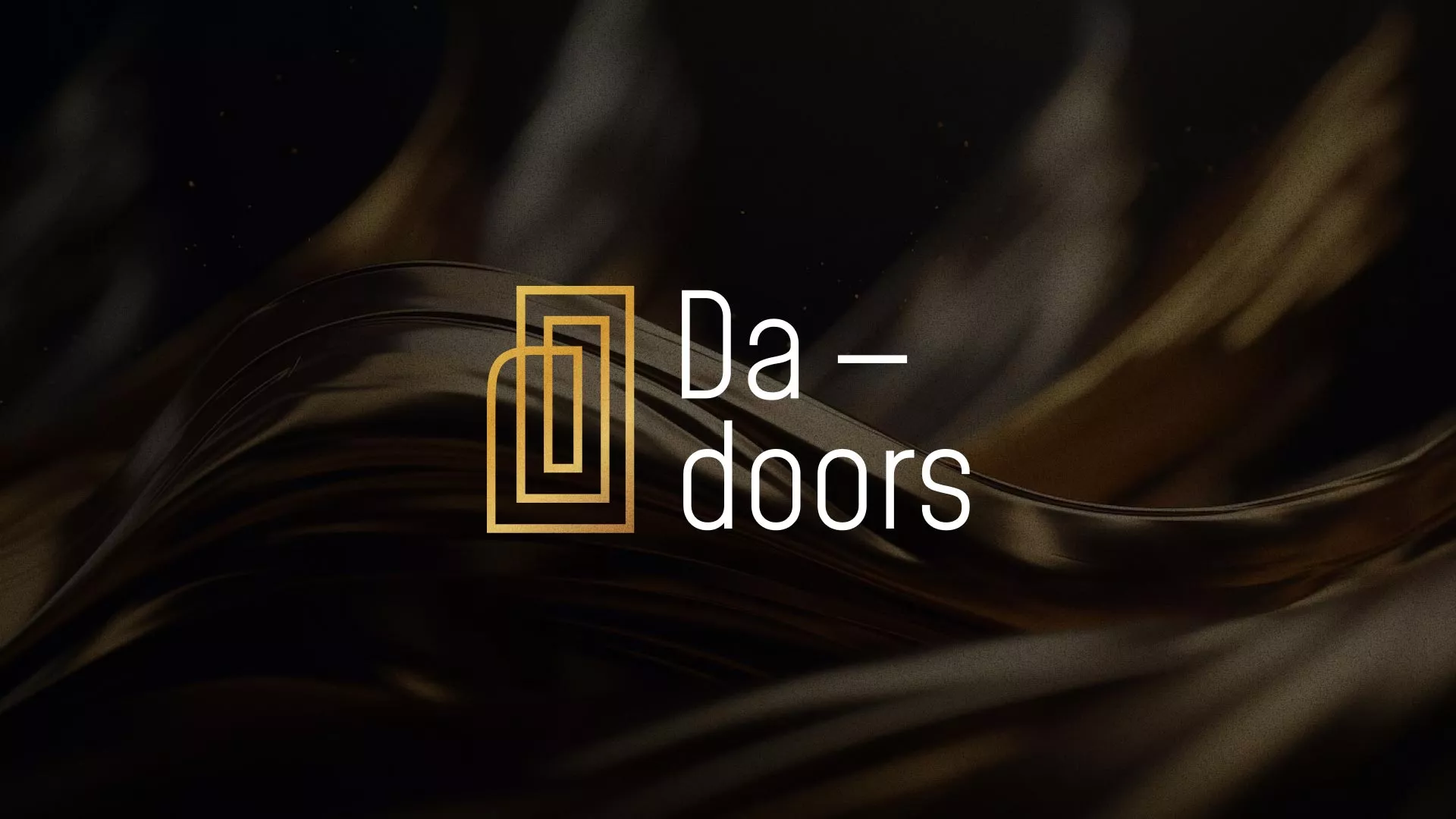 Разработка логотипа для компании «DA-DOORS» в Волосово